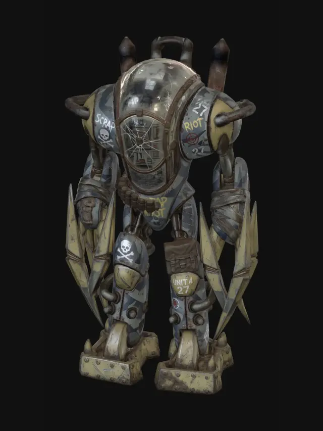 3D model for Scrap Riot Unit 27
