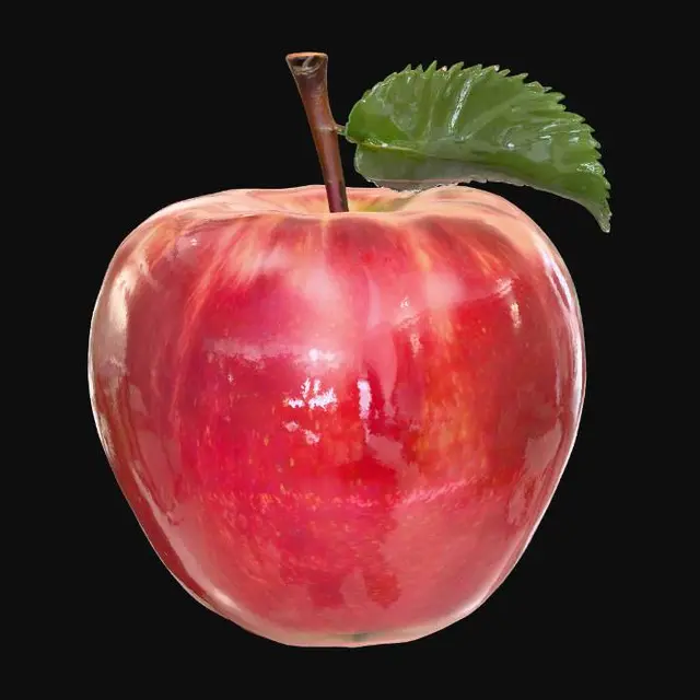 3D model for Red Apple