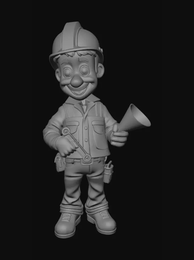 3D model for bobber baumeister