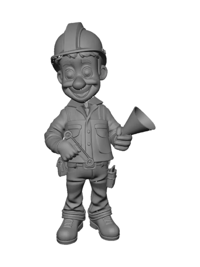 3D model for bobber baumeister