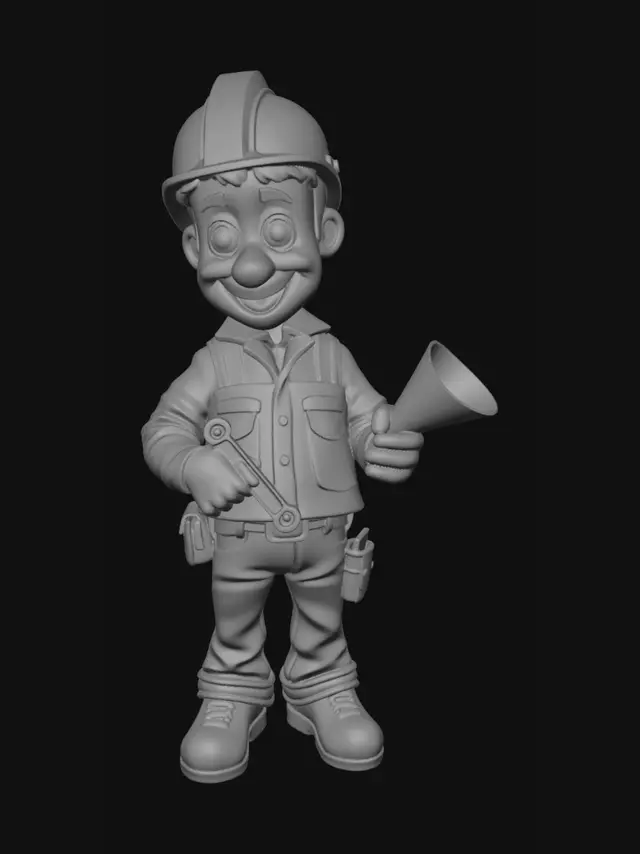3D model for bobber baumeister
