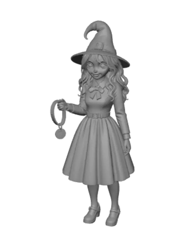 3D model for Poppy the Witch