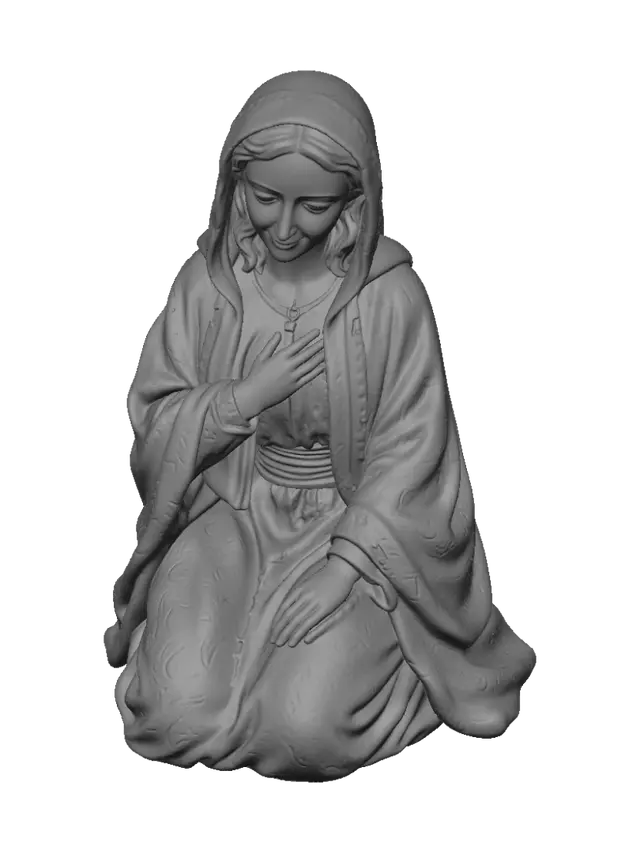 3D model for Humble Prayer