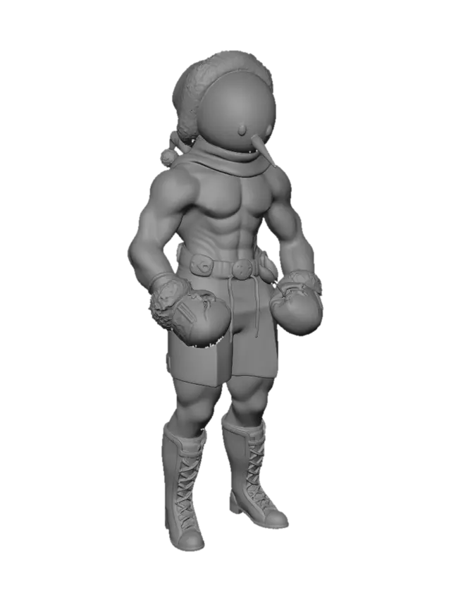 3D model for Snowman Strongman
