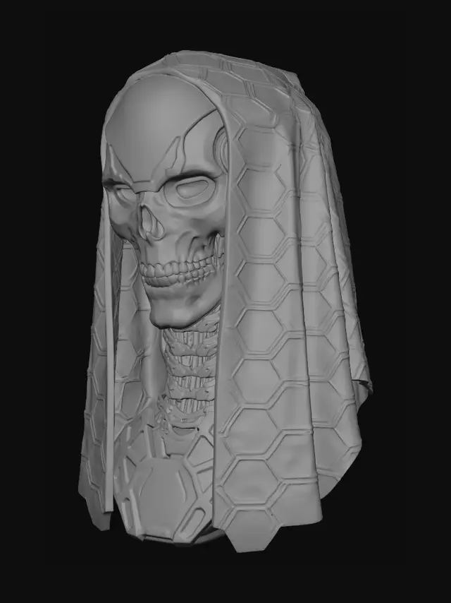 3D model for Hex Skull