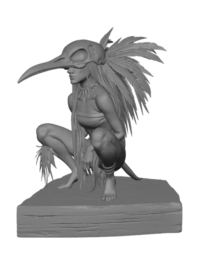 3D model for Raven Crown