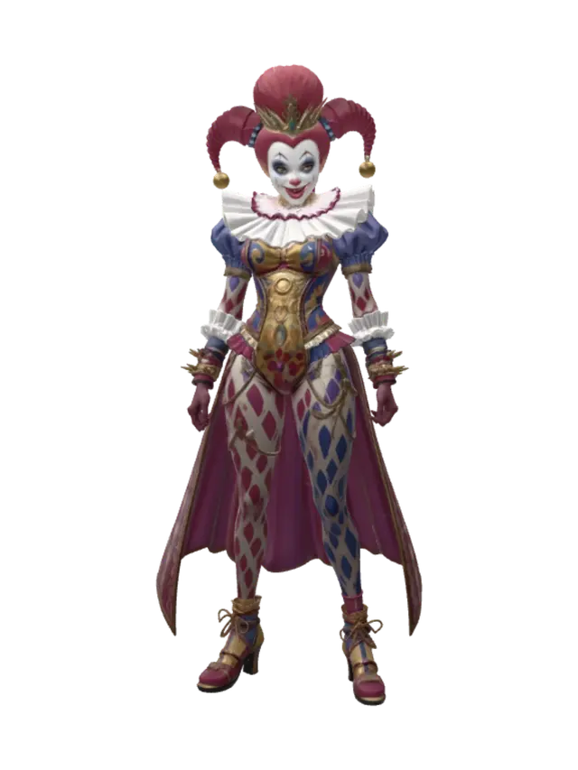 3D model for Crowned Harlequin