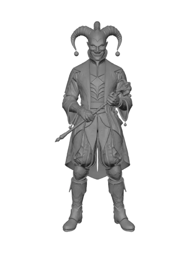 3D model for Crimson Jester of the Arcane Court