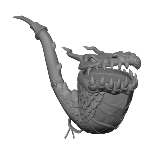 3D model for Dragon Bagpipe