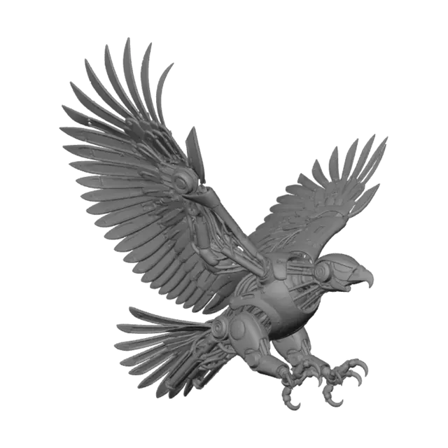 3D model for Mecha Eagle