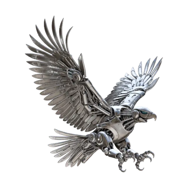 3D model for Mecha Eagle
