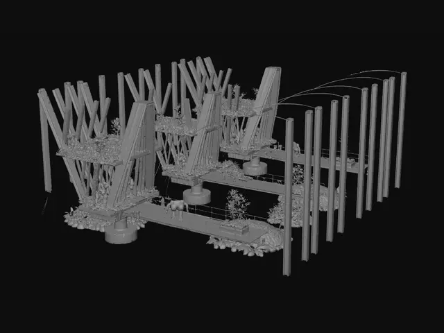 3D model for Sunset Arches Over the Water