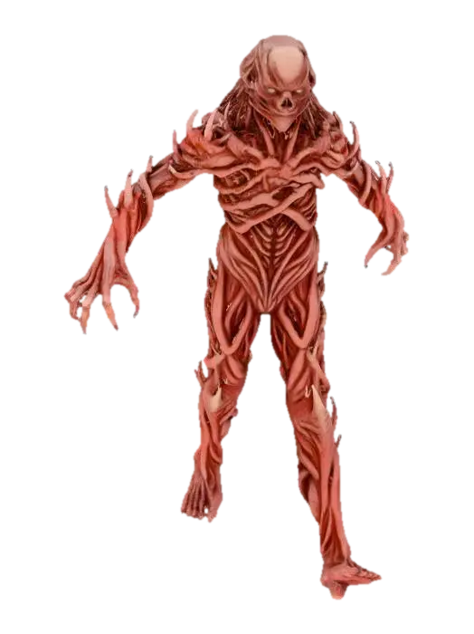 Twisted Enigma - Vecna 3D model, vytvořený pomocí AI