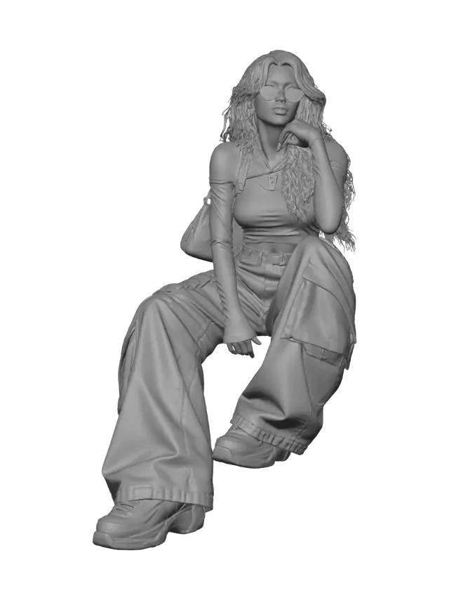 3D model for Urban Rebel Pose