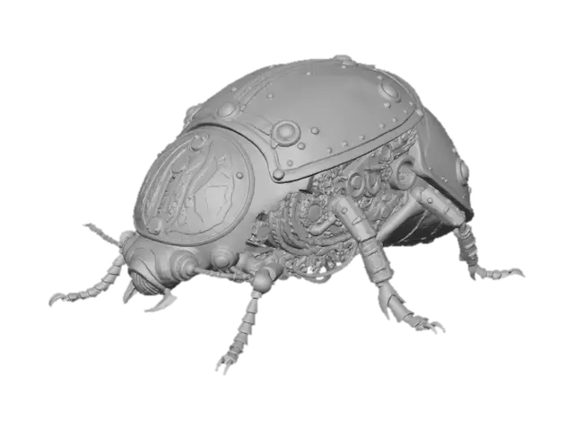 3D model for Steampunk Ladybug
