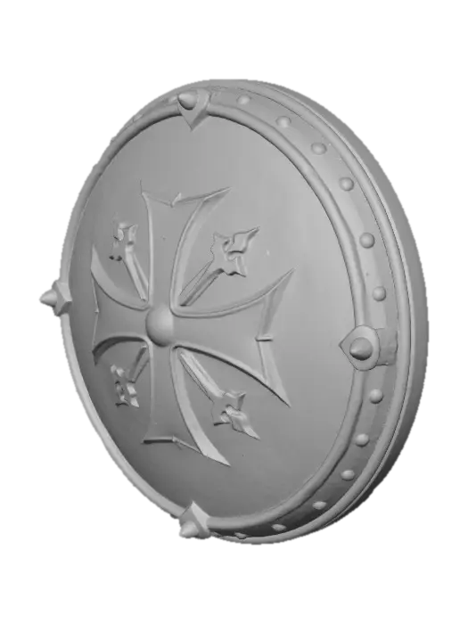 3D model for Templar Shield Emblem