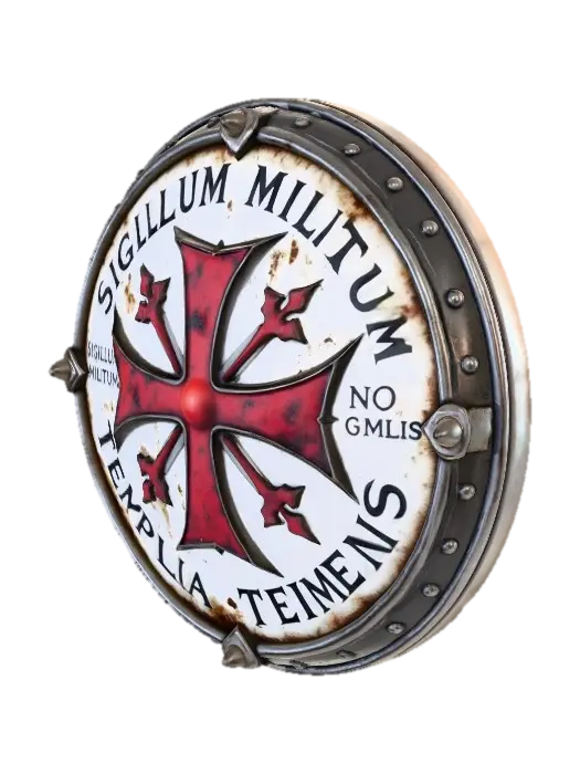 3D model for Templar Shield Emblem