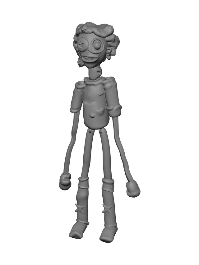 3D model for Lily Love Braids
