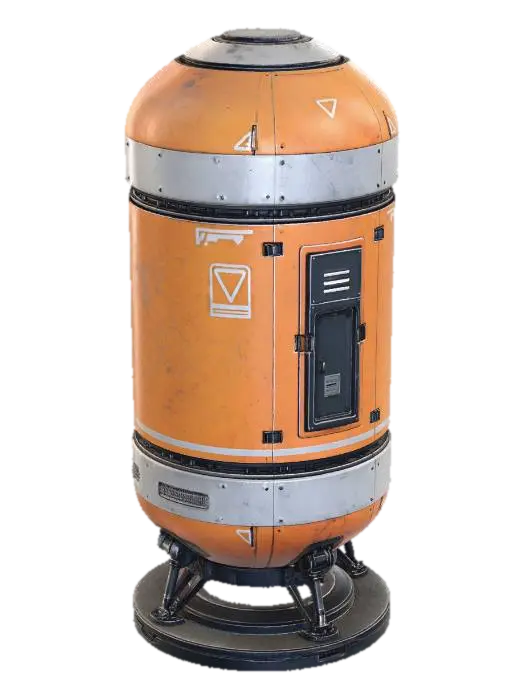 3D model for Scifi Capsule 01