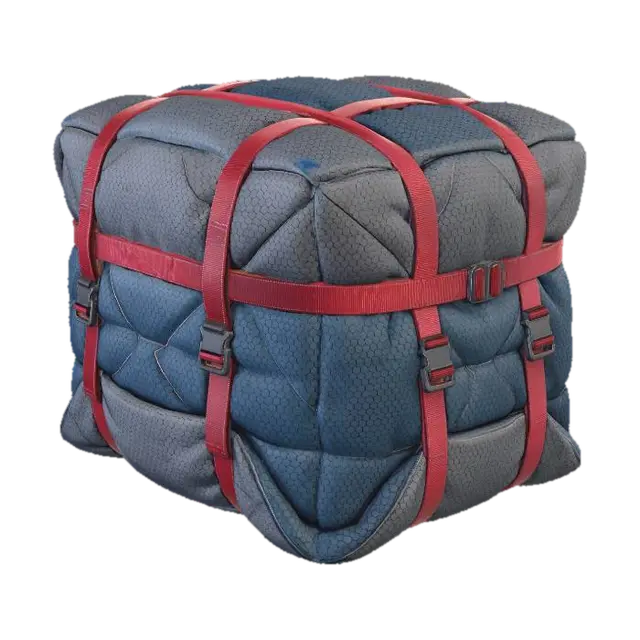 Padded Package 01-3D-modell, genererad av AI
