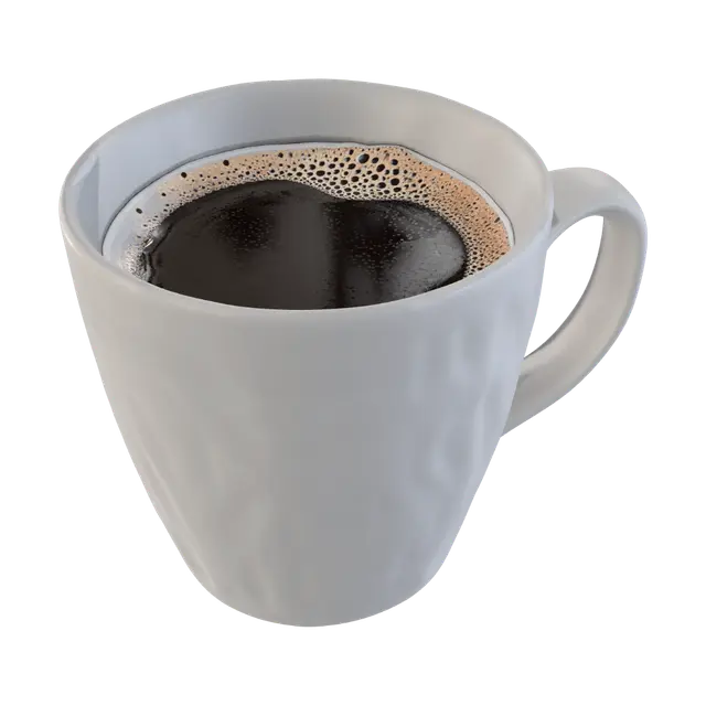 3D model for Crema Crown in a Matte Mug