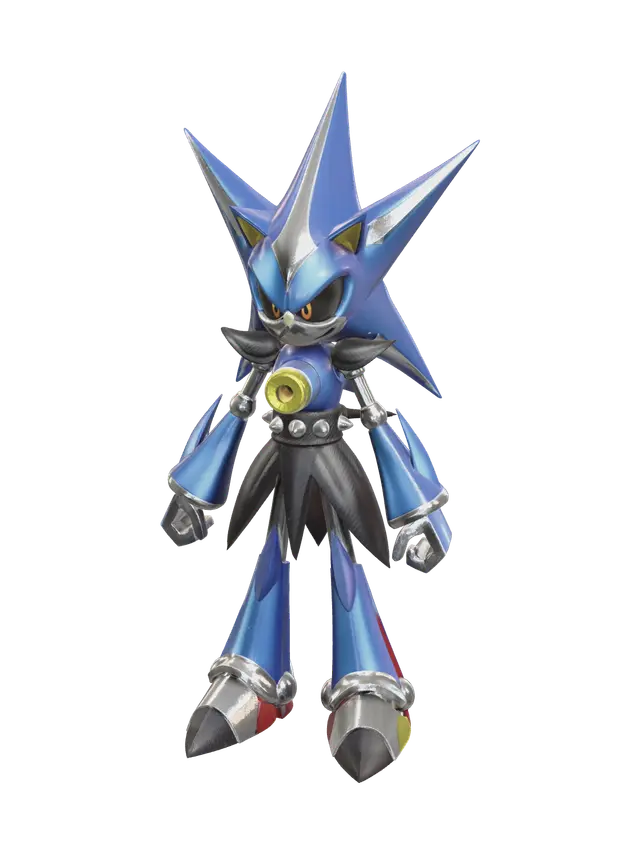 3D model for Stylized Neo Metal Sonic