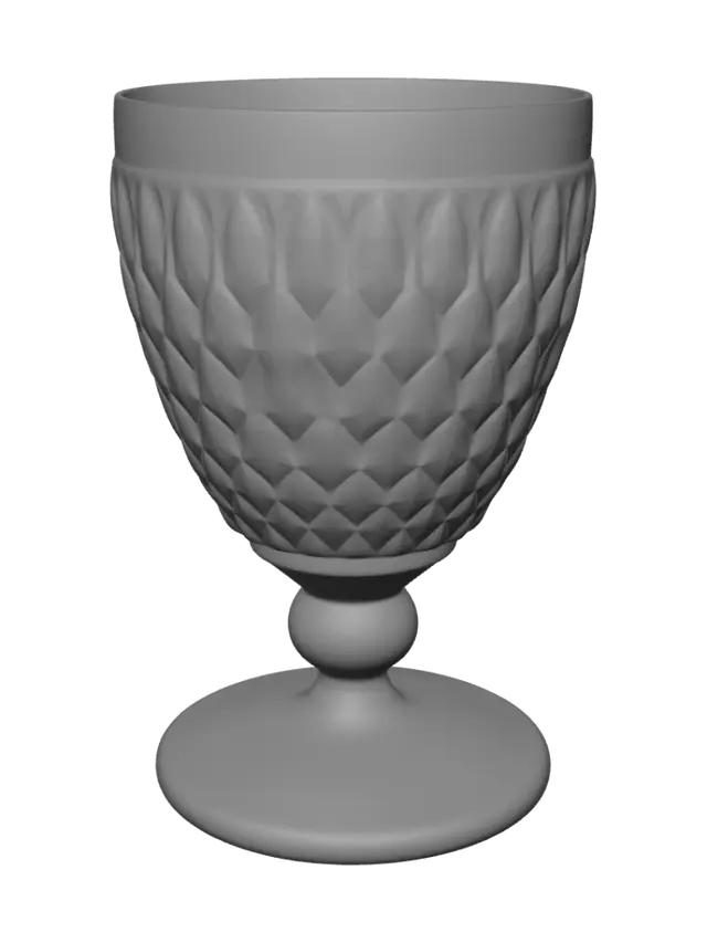 3D model for Crystal Goblet