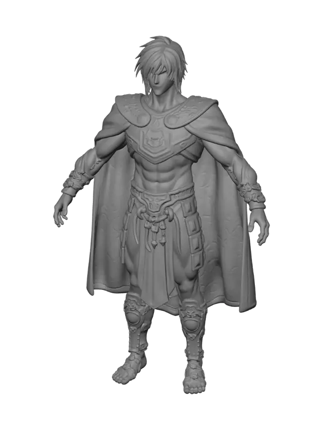 3D model for Warlord of Jade and Gold