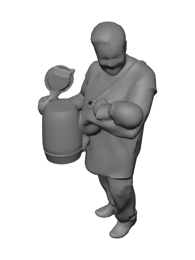 3D model for Building Blocks Numbers