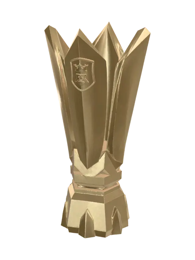 3D model for Golden Crown Trophy