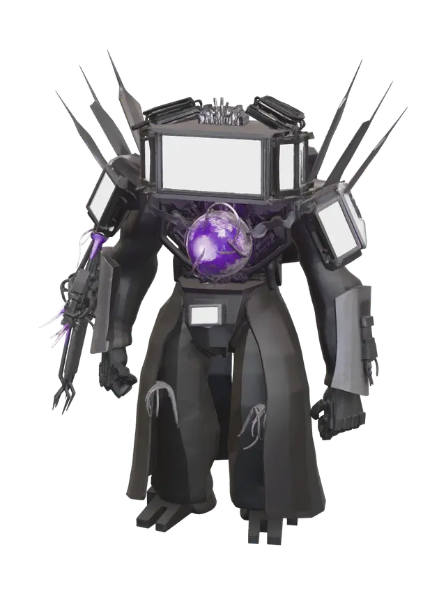 3D model for Realistic Tv Man