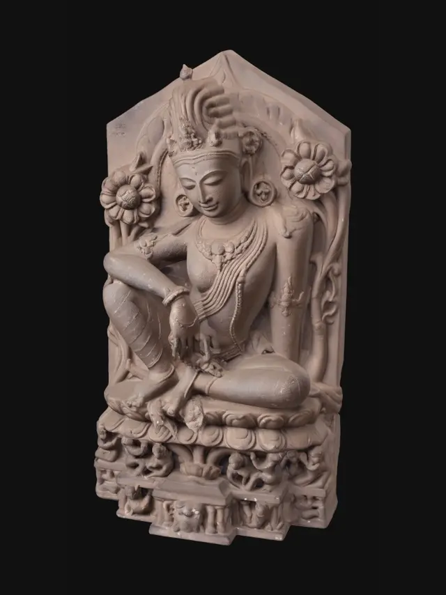 3D model for Serene Bodhisattva in Stone