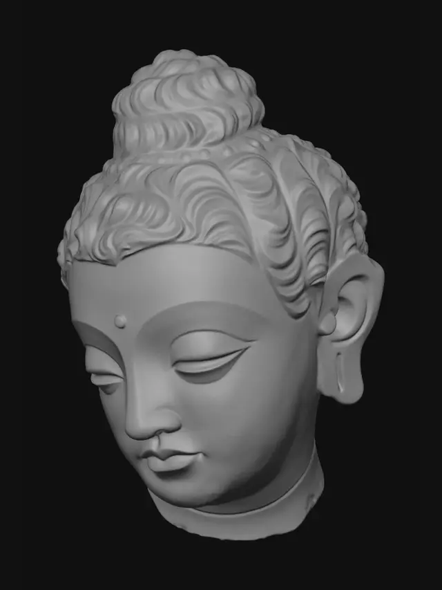 3D model for Buddha Head