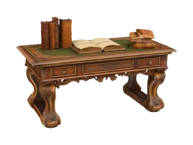 Study Sanctuary - Workspace 3D model, vytvořený pomocí AI