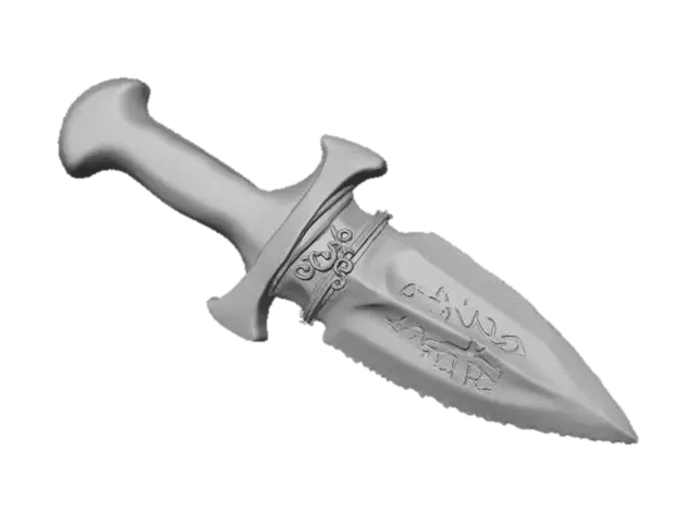 3D model for Ancient Stone Dagger