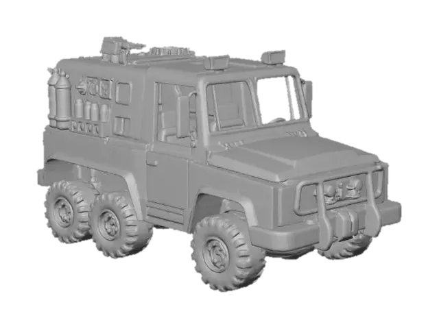 3D model for Volcano Explorer Vehicle