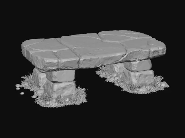 3D model for Ancient Stone Altar