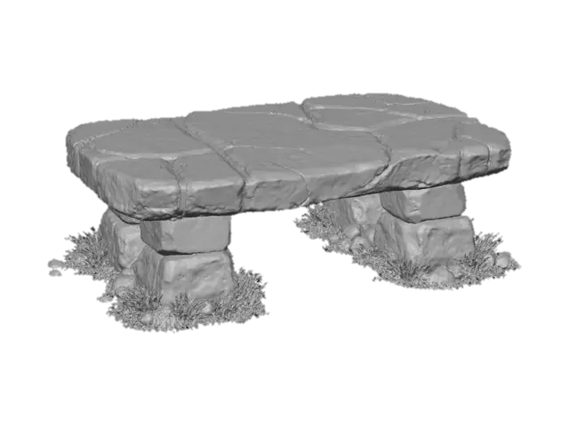 3D model for Ancient Stone Altar
