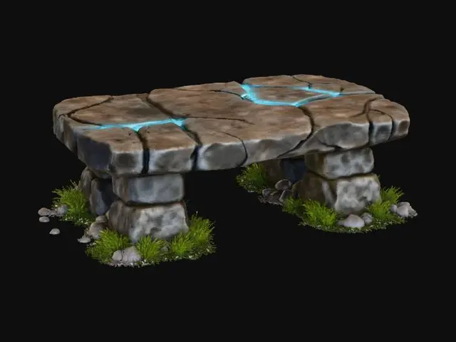 3D model for Ancient Stone Altar