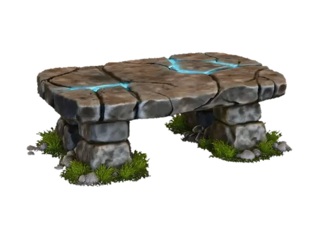 3D model for Ancient Stone Altar