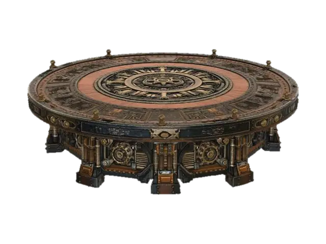 The Engineers Council - Guild 3D model, vytvořený pomocí AI