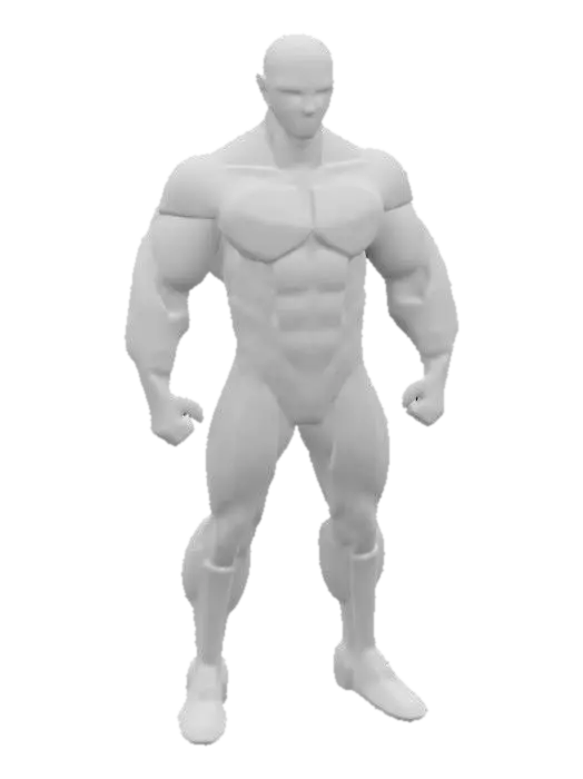 3D model for Super Hero