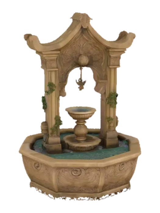 Eternal Serenity - Dreamy 3D model, vytvořený pomocí AI