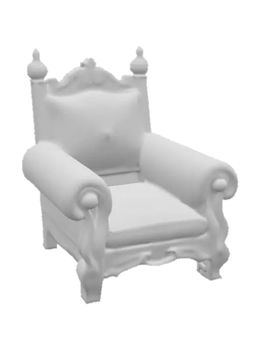 3D model for Regal Throne