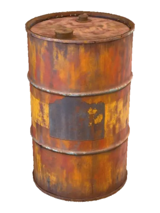 3D model for Rusty Barrel