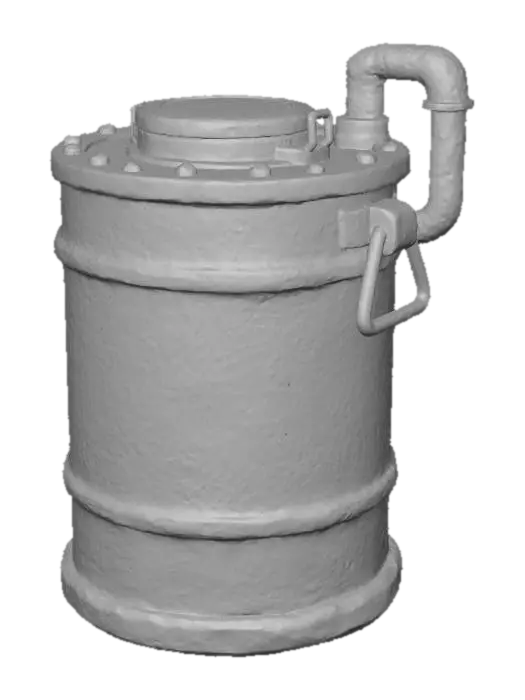3D model for Chemical Waste Barrel