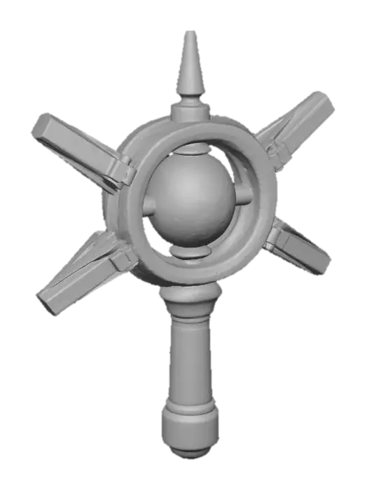 3D model for Mystic Scepter