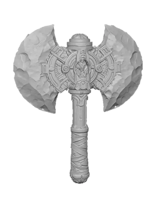 3D model for Inferno Axe Artifact