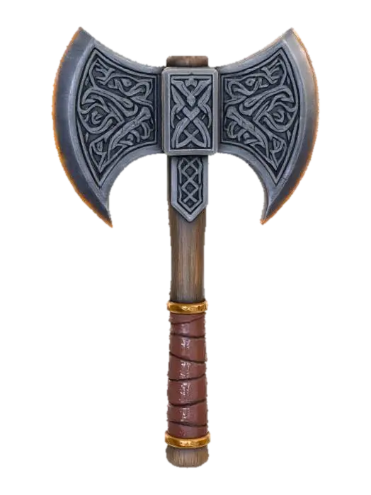 3D model for Viking Battle Axe