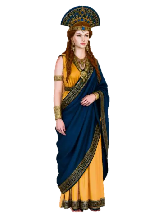 Roman Elegance - Statues 3D model, vytvořený pomocí AI